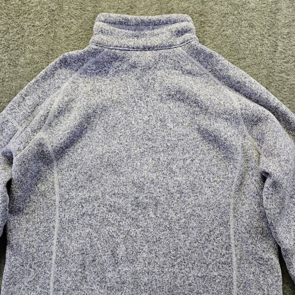 Patagonia Better Sweater Womens XL Light Purple Mauve 1/4 Zip Fleece Pullover - Picture 3 of 12